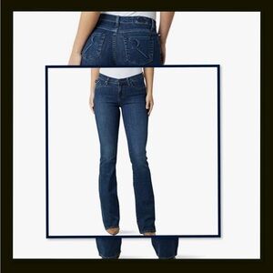 ROCK & REPUBLIC WOMENS KASANDRA DENIM JEANS 0M